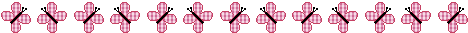 pink butterfly line graphic